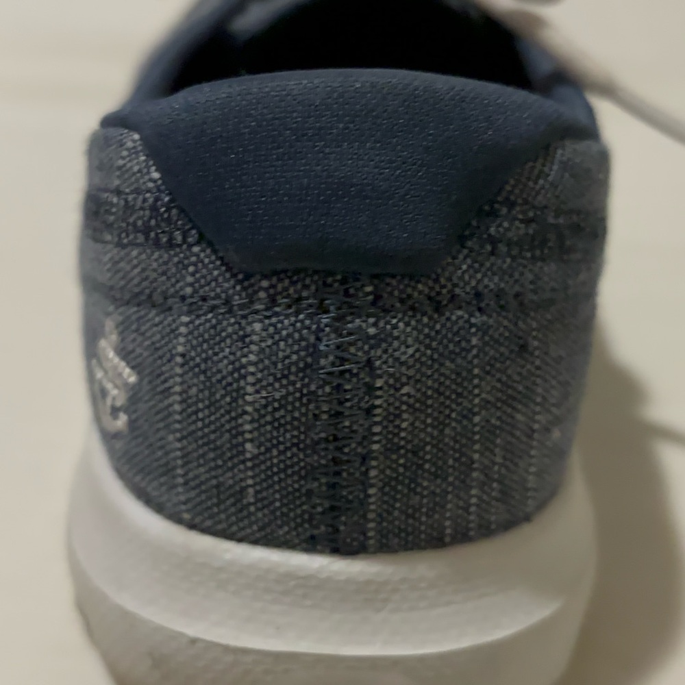 Navy and white denim sketchers - Picture 4 of 7